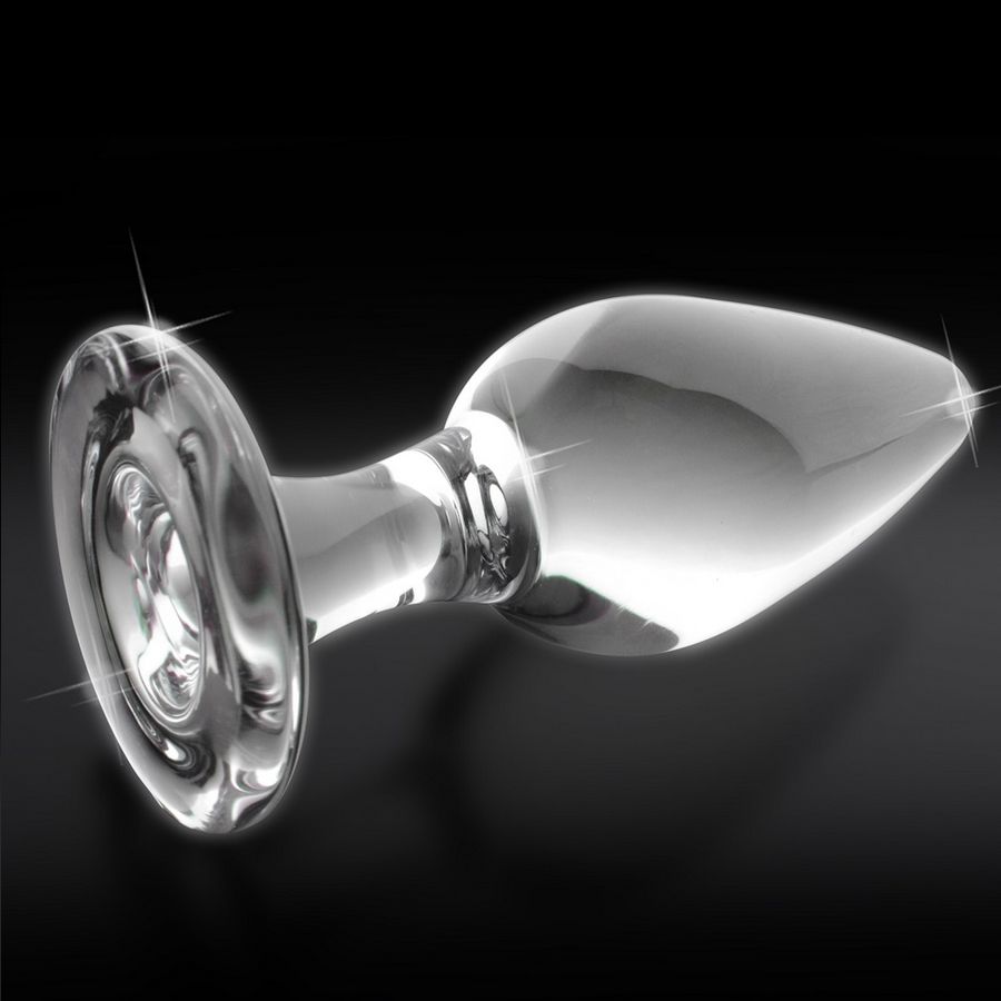 Massageur anal en verre soufflé — ICICLES