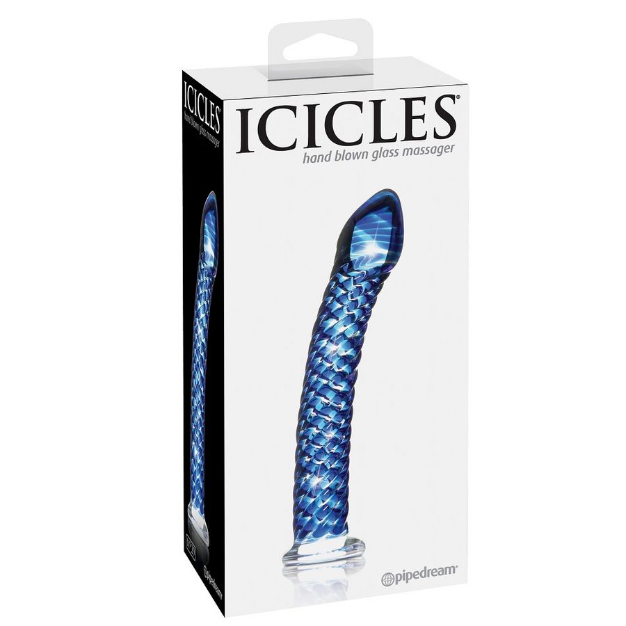 Masseur en verre soufflé à la main — ICICLES