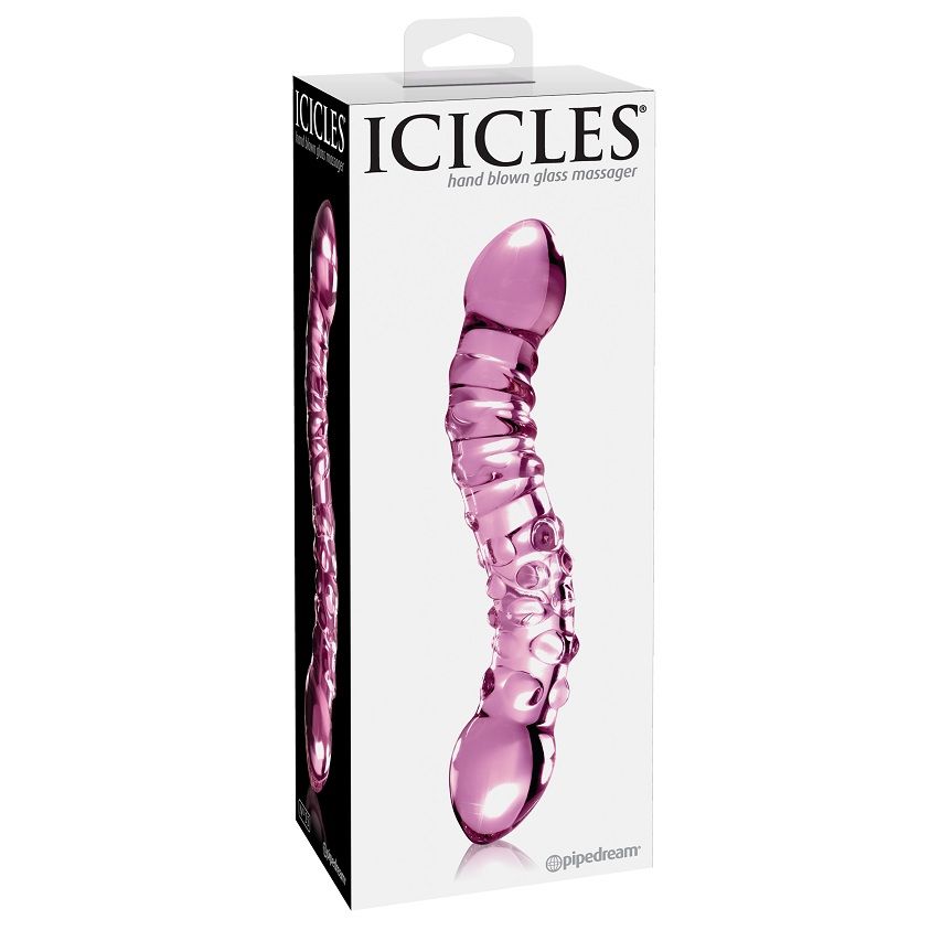 Masseur en verre double face — ICICLES