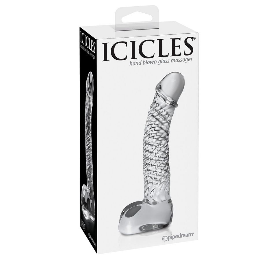 Masseur de cristal courbe — ICICLES