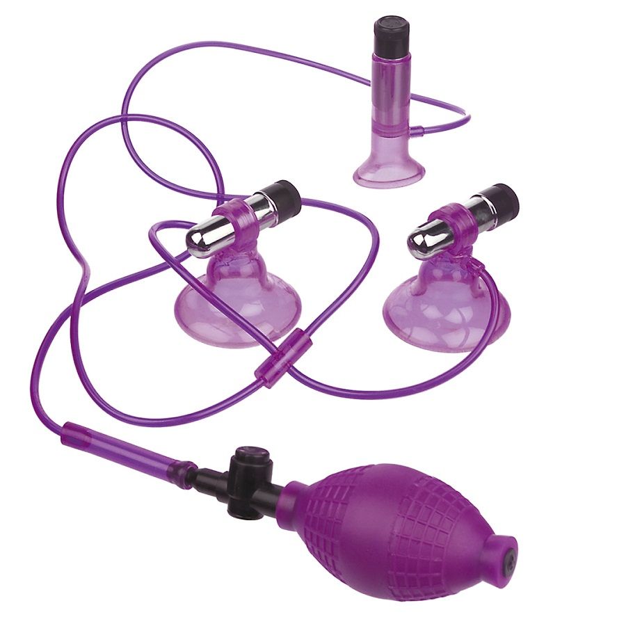 Triple stimulateur à aspiration vibrant — FETISH FANTASY SERIES