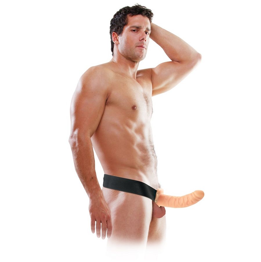 Gode creux avec harnais 20 cm — FETISH FANTASY SERIES