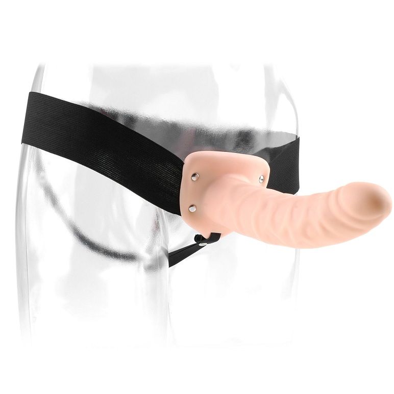 Gode creux avec harnais 20 cm — FETISH FANTASY SERIES