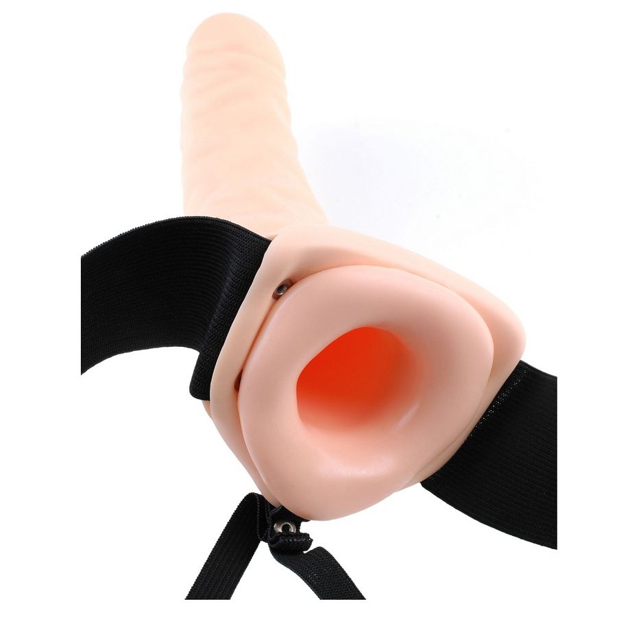 Gode creux avec harnais 20 cm — FETISH FANTASY SERIES