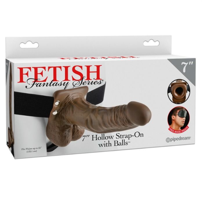 Ceinture creuse 7 pouces avec boules — FETISH FANTASY SERIES