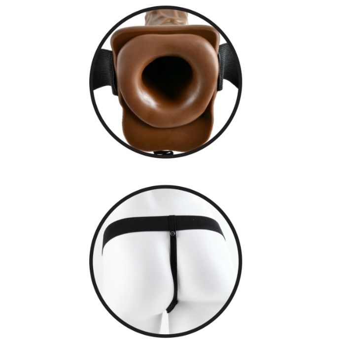 Ceinture creuse 7 pouces avec boules — FETISH FANTASY SERIES
