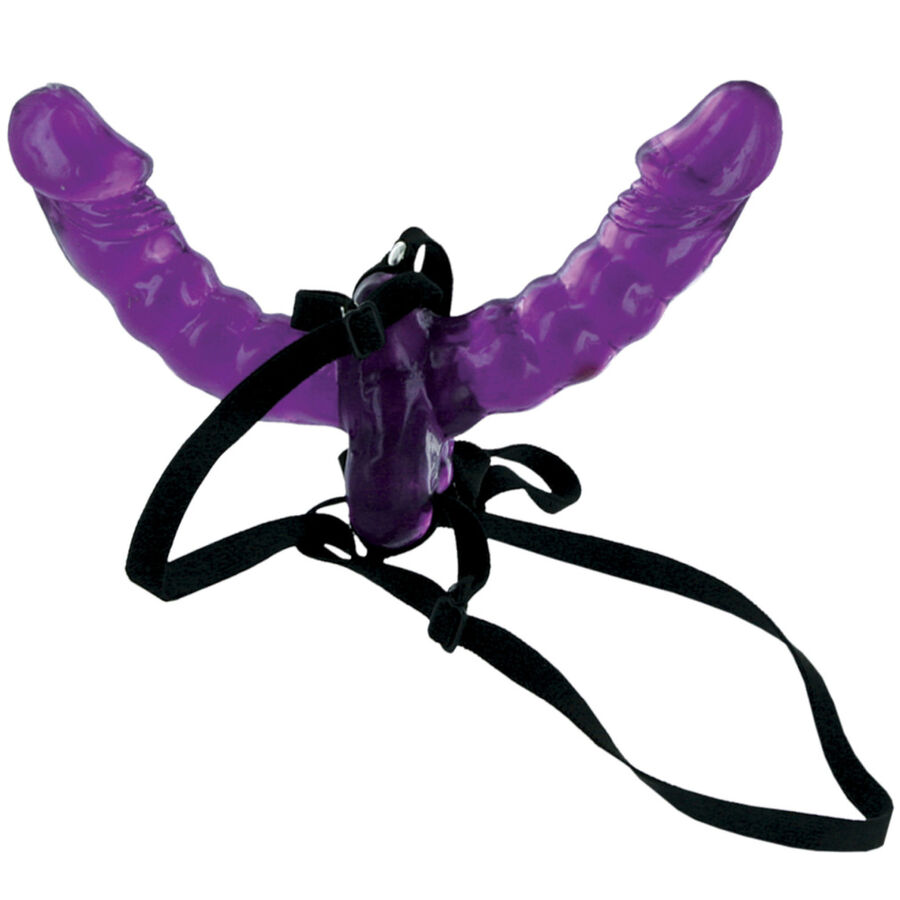 Arnès double plaisir ajustable — FETISH FANTASY SERIES