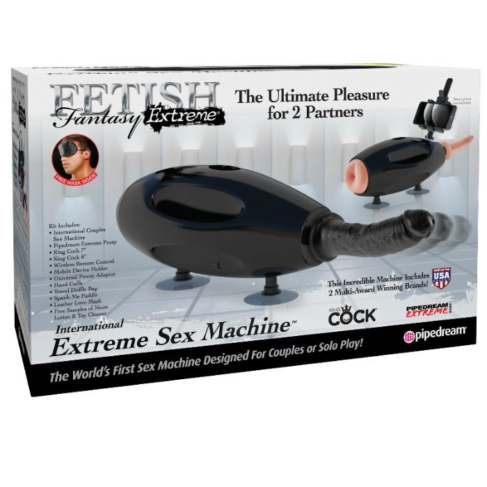 Machine sexuelle portable multi-tension — FETISH FANTASY EXTREME