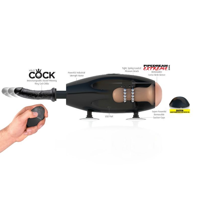 Machine sexuelle portable multi-tension — FETISH FANTASY EXTREME