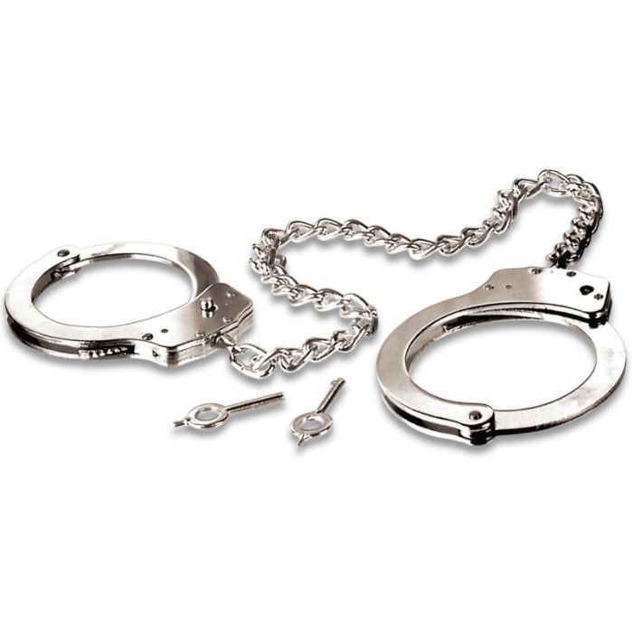 Entrave pour cheville en acier à double verrouillage — FETISH FANTASY SERIES