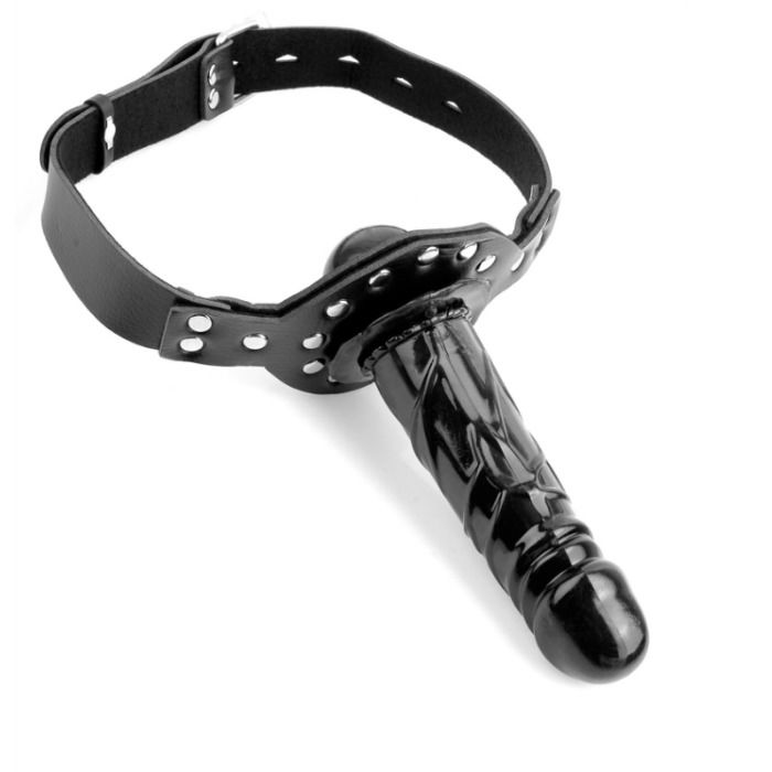 Bâillon boule de luxe avec gode amovible — FETISH FANTASY SERIES