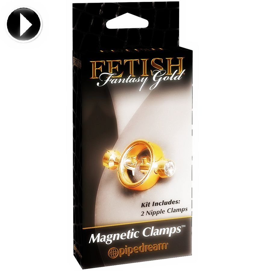 Pinces magnétiques pour seins — FETISH FANTASY GOLD