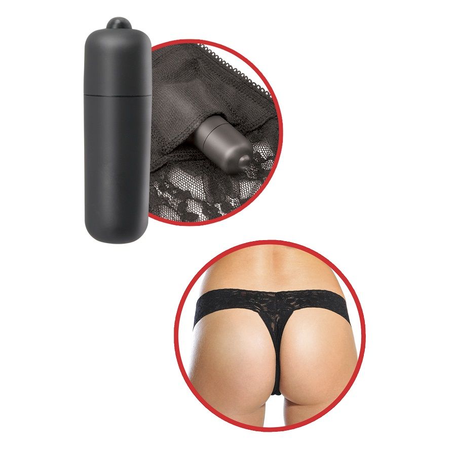 Culotte vibrante secrète en dentelle — FETISH FANTASY SERIES