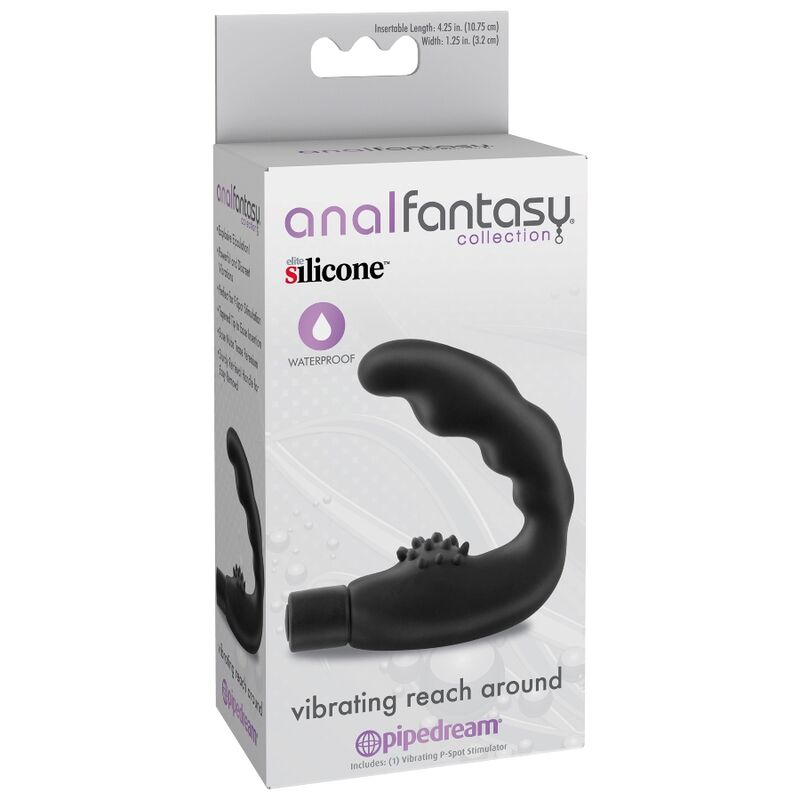Vibrateur anal incurvé vibrant — ANAL FANTASY SERIES