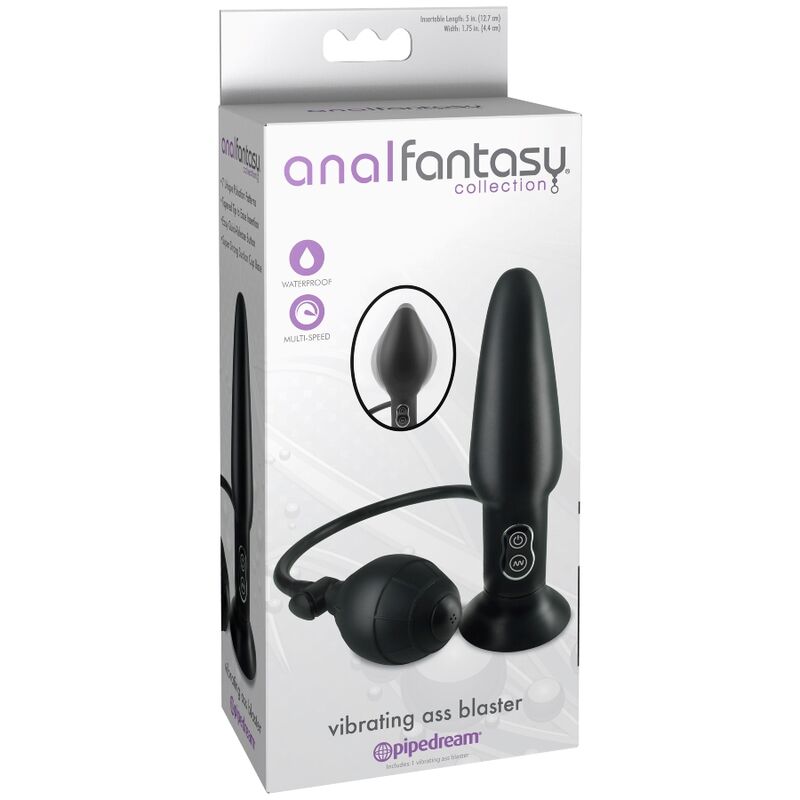 Plug anal vibrant gonflable — ANAL FANTASY SERIES