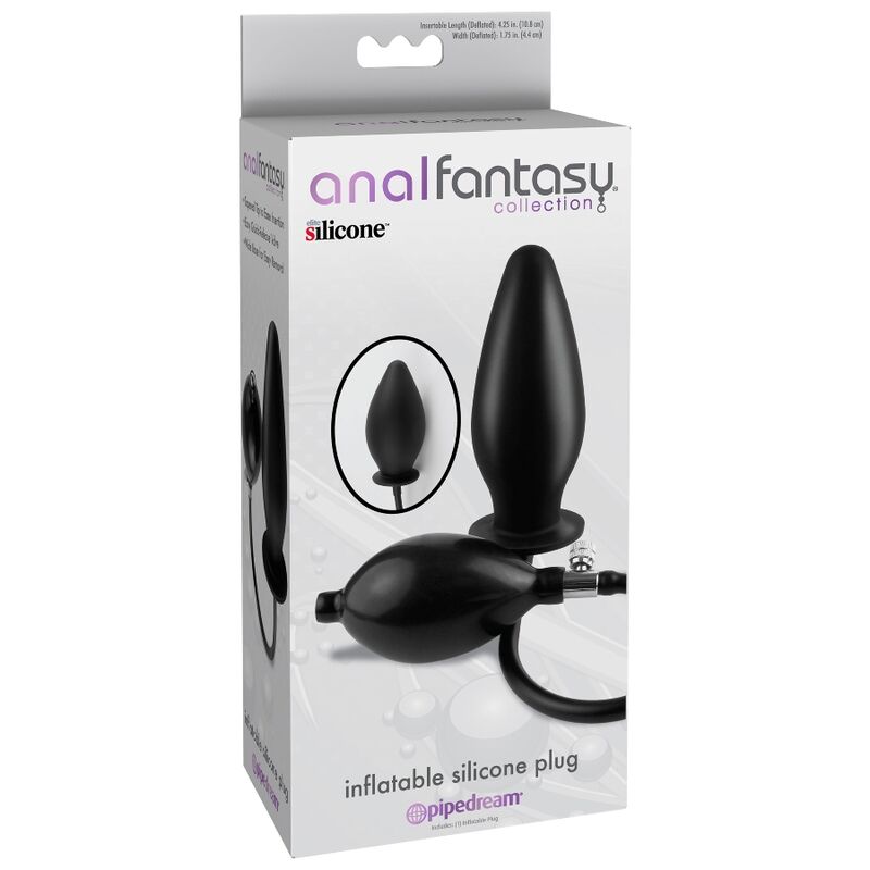 Bouchon anal gonflable en silicone progressif — ANAL FANTASY SERIES