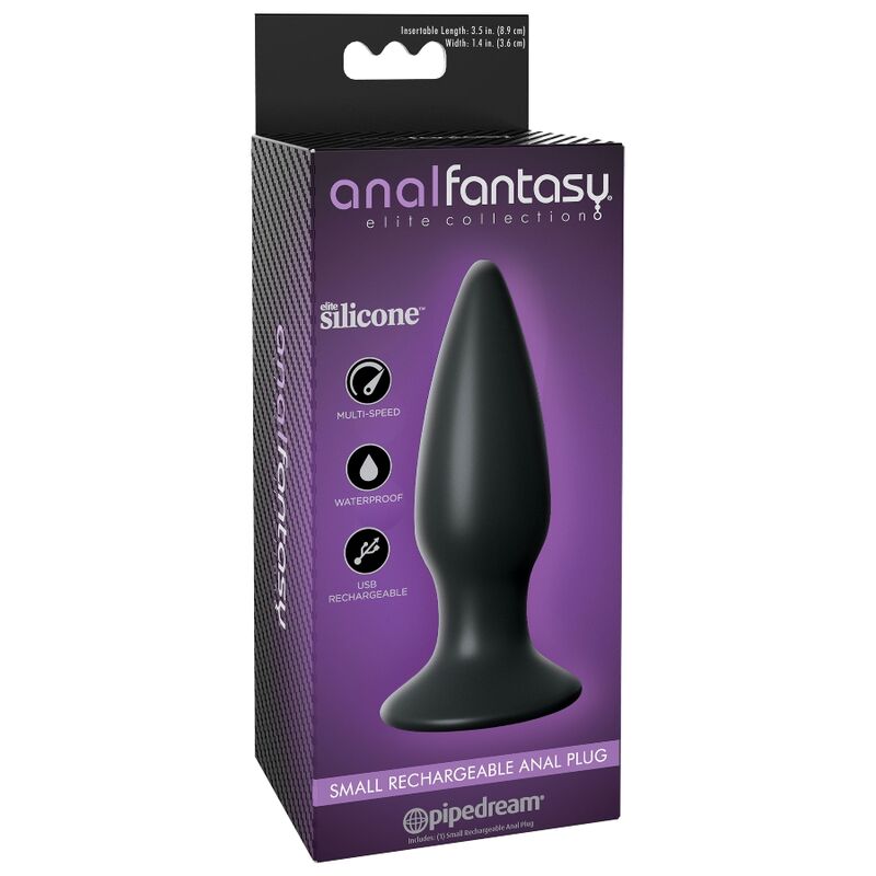 Plug anal rechargeable en silicone Elite — ANAL FANTASY ELITE COLLECTION