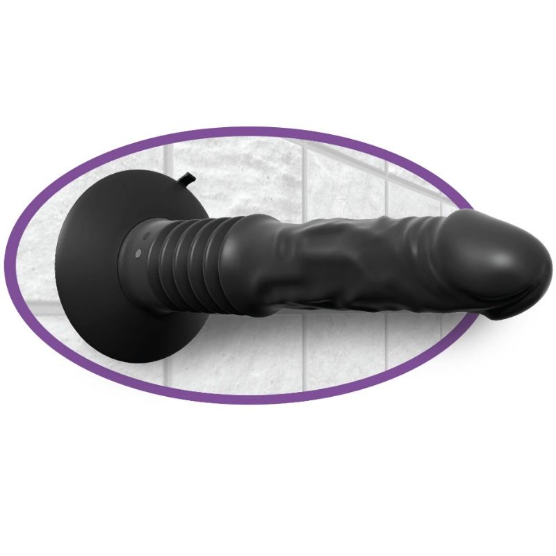 Vibrateur anal à poussée réactive et textures réalistes — ANAL FANTASY ELITE COLLECTION