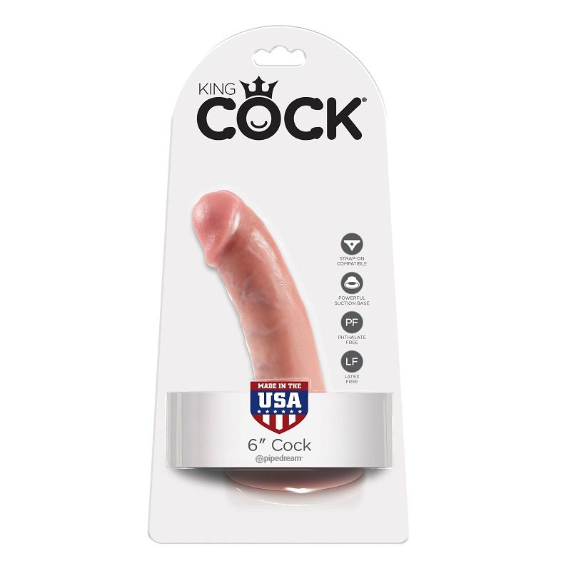 Godemichet réaliste texturé 15 cm — KING COCK
