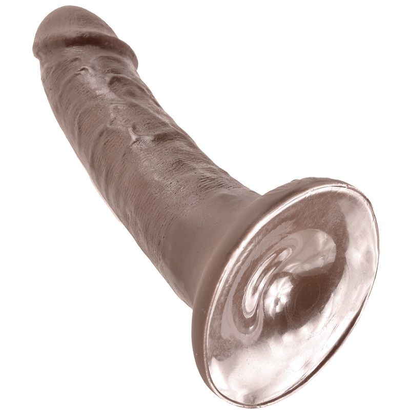 Gode réaliste brun 6 pouces (15,2 cm) — KING COCK