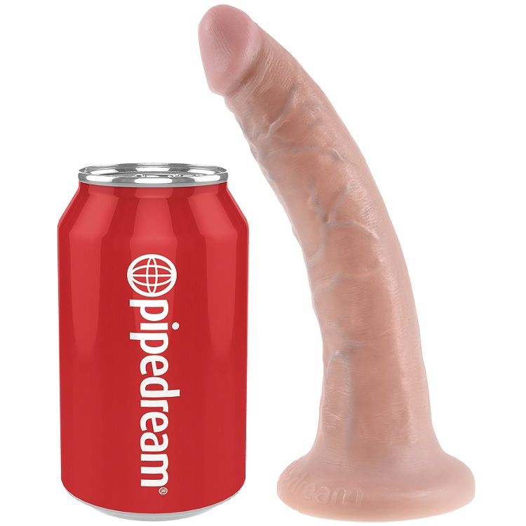 Gode réaliste texturé 17.8 cm — KING COCK
