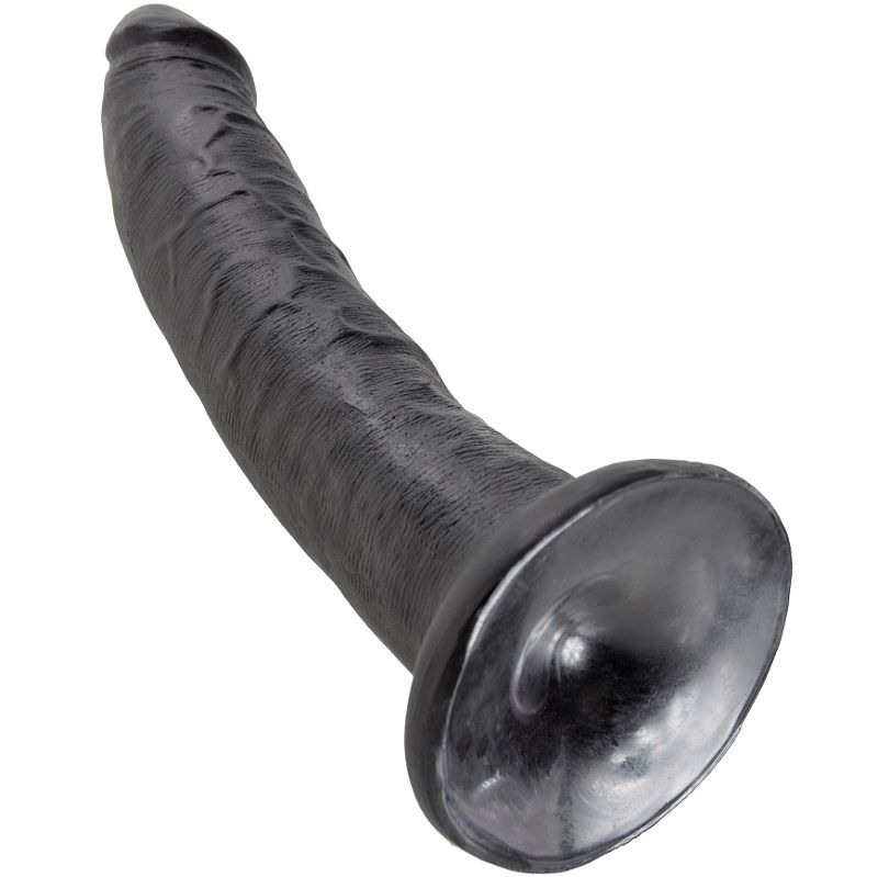 Gode réaliste noir 17,8 cm — KING COCK
