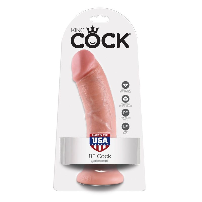 Gode réaliste 20.3 cm avec ventouse — KING COCK