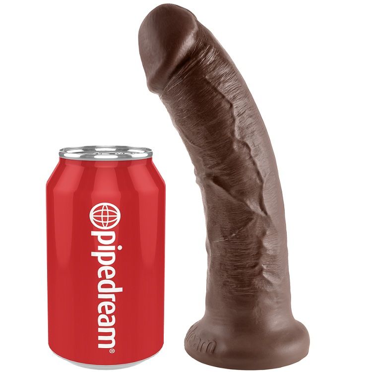 Gode réaliste marron 20,3 cm — KING COCK