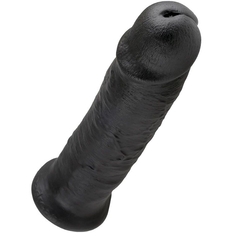Gode réaliste noir 25 cm — KING COCK