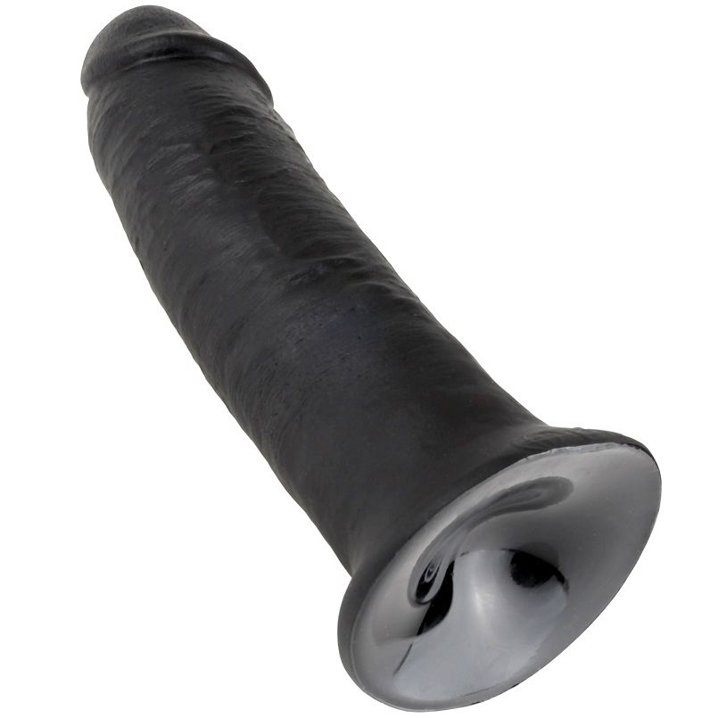 Gode réaliste noir 25 cm — KING COCK
