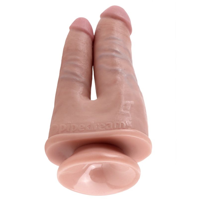Double pénétrateur réaliste à ventouse — KING COCK