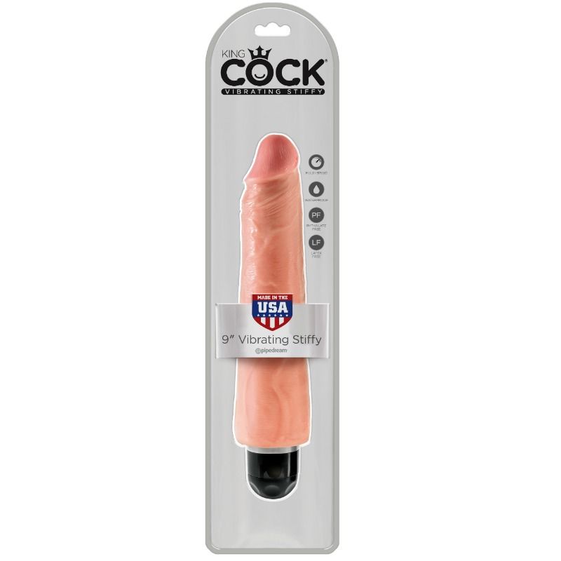 Vibrateur réaliste rigide 23 cm — KING COCK