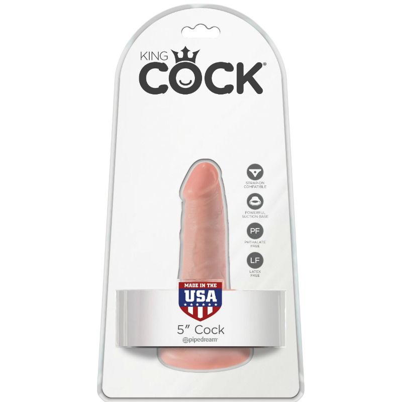 Gode réaliste avec couilles 14 cm — KING COCK