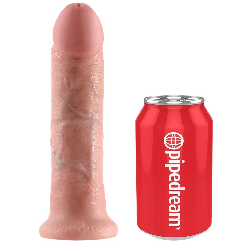 Harnais avec pénis naturel réaliste 20,3 cm — KING COCK