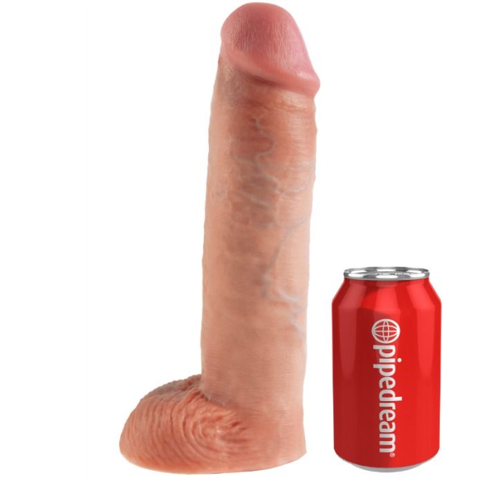 Harnais avec gode creux extra-long de 28 cm — KING COCK