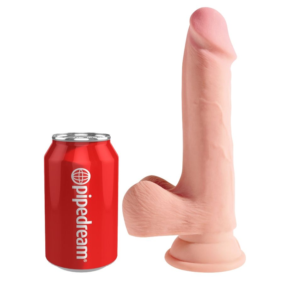 Gode triple densité ultra-réaliste 19 cm — KING COCK PLUS