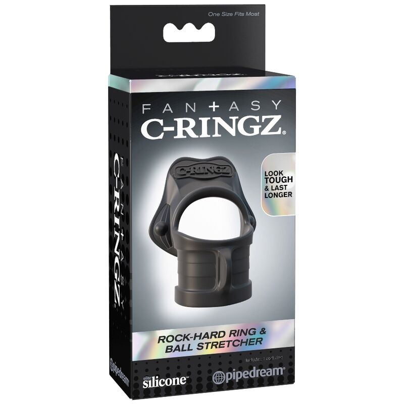 Anneau de performance avec étirement testiculaire — FANTASY C-RINGZ