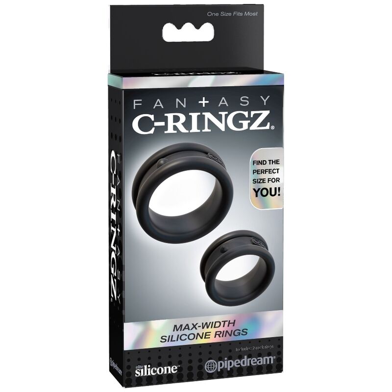 Anneaux de performance en silicone duo — FANTASY C-RINGZ