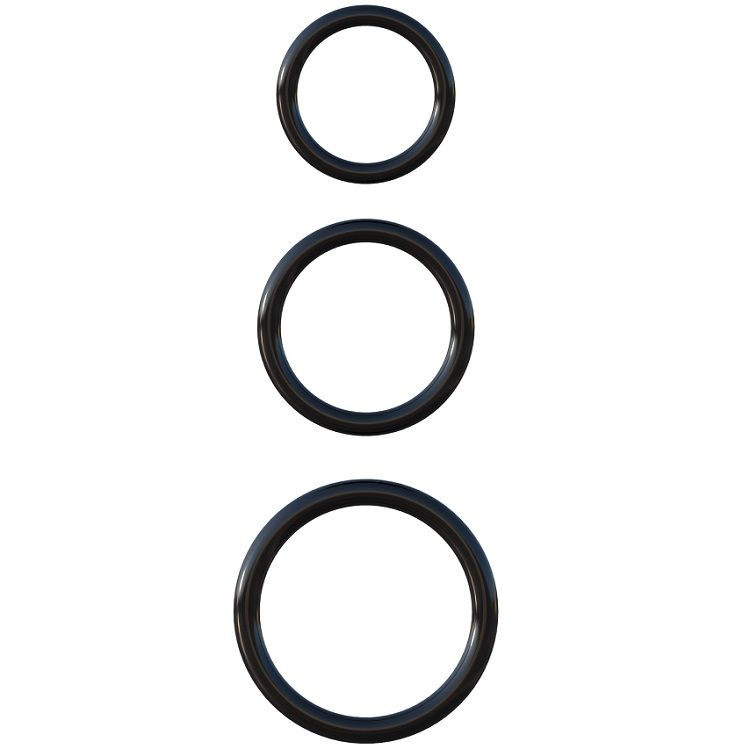 Kit de trois anneaux de contention en silicone — FANTASY C-RINGZ