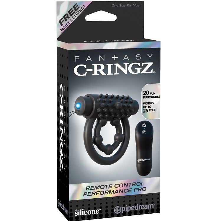 Bague de pénis télécommandée double action — FANTASY C-RINGZ