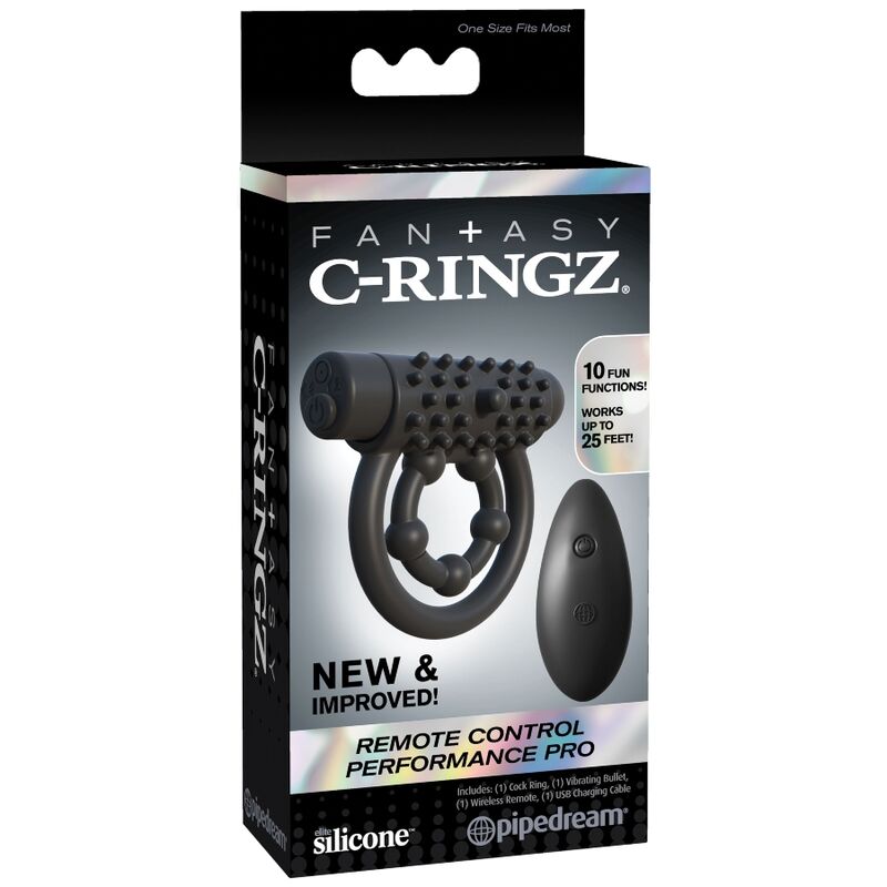 Bague de pénis télécommandée double action — FANTASY C-RINGZ