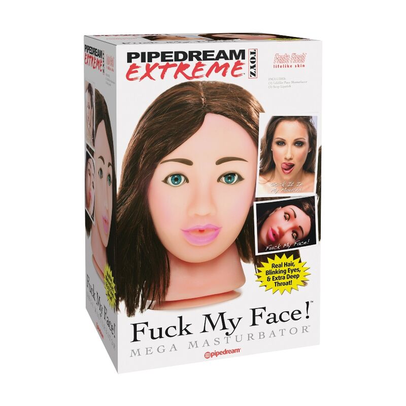 Masturbateur oral réaliste visage brun — EXTREME TOYZ