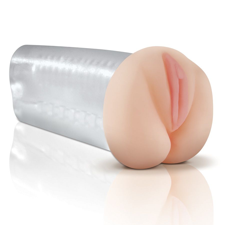 Masturbateur transparent double orifice — EXTREME TOYZ