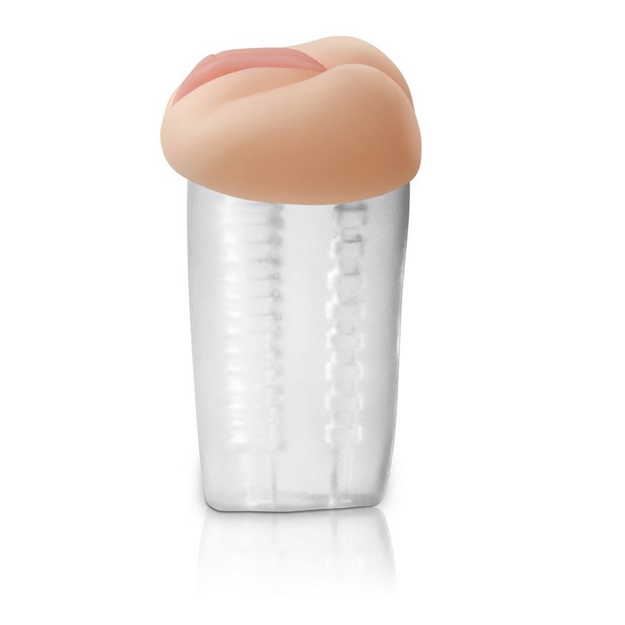 Masturbateur transparent double orifice — EXTREME TOYZ