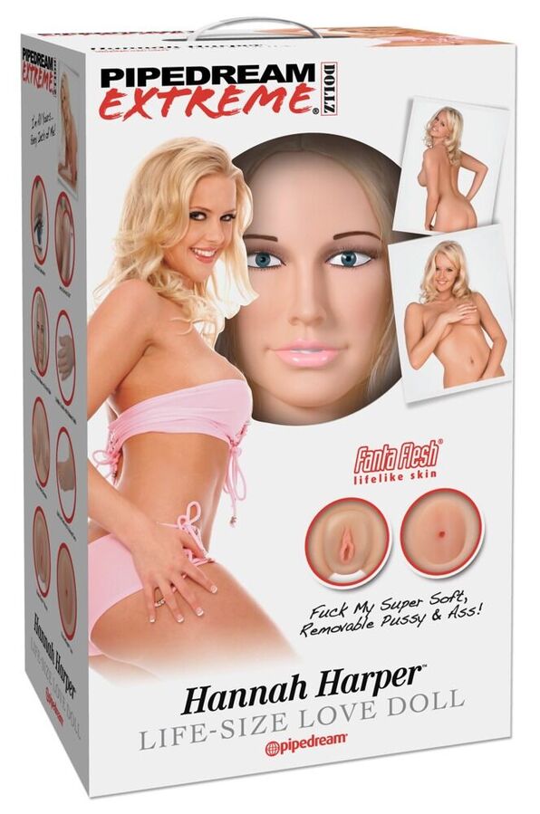 Poupée gonflable réaliste Hannah Harper — EXTREME DOLLZ