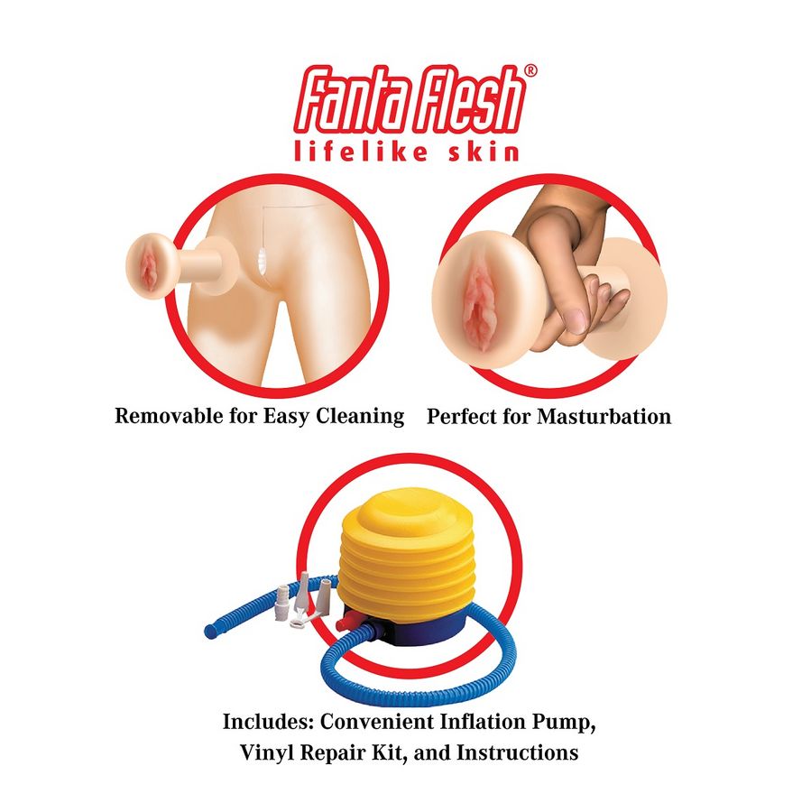 Poupée gonflable réaliste position levrette — EXTREME DOLLZ