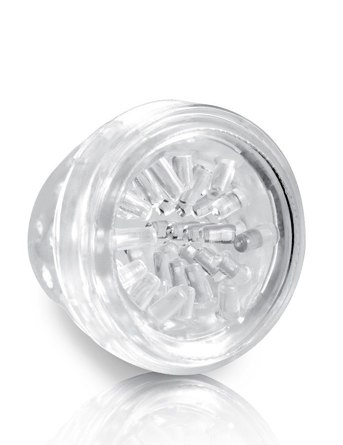Masturbateur vibrant mains libres à rotation et vibrations — EXTREME TOYZ