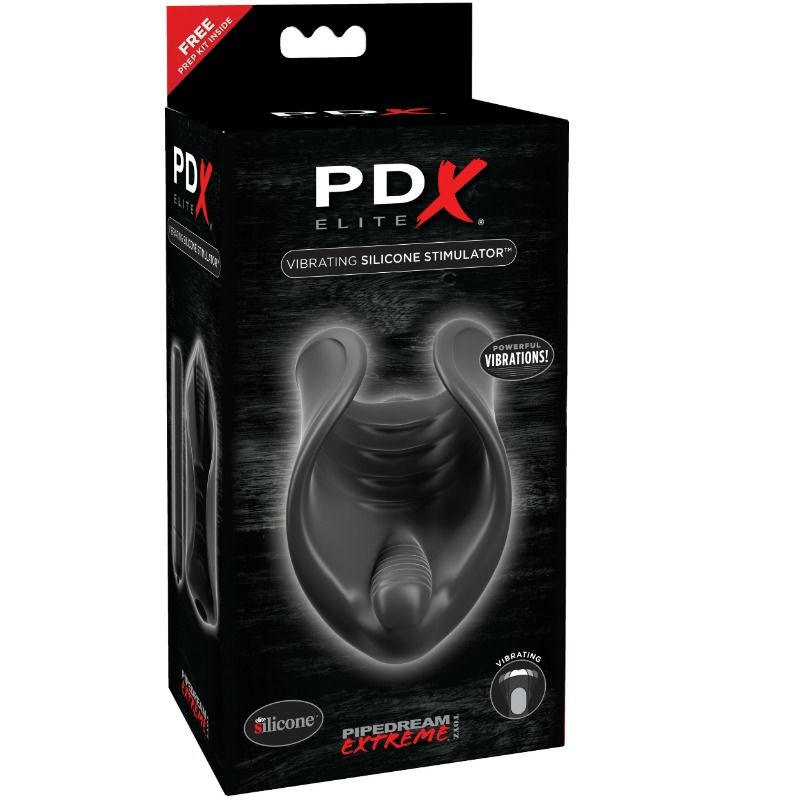 Stimulateur vibrant en silicone souple — PDX ELITE