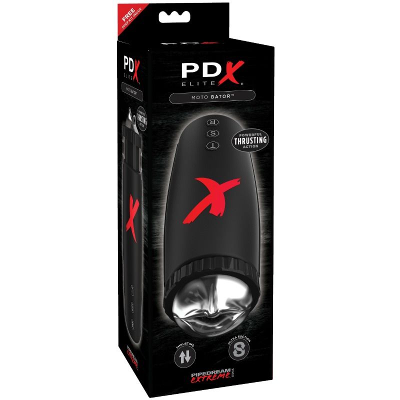 Masturbateur automatisé à aspiration et poussée — PDX ELITE