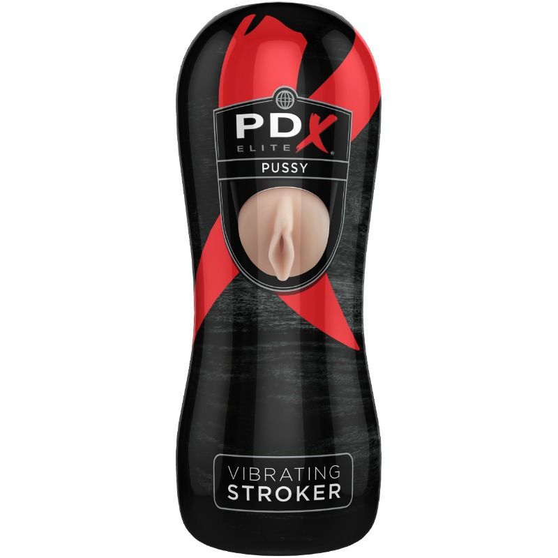 Masturbateur vibrant à texture intérieure réaliste — PDX ELITE